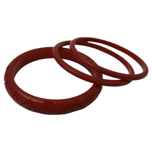 Art Deco bakelito apyrankės