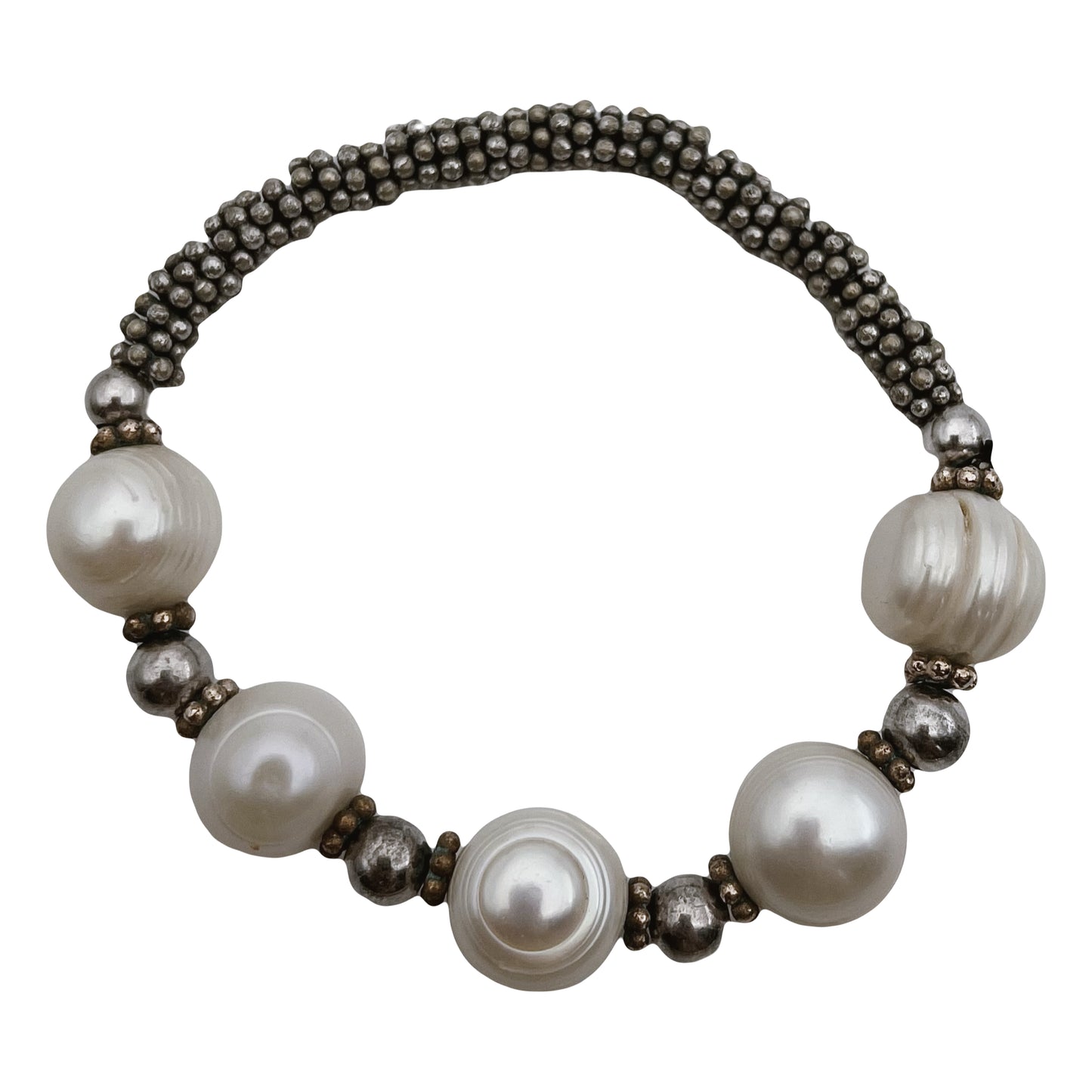 Apyrankė su barokiniais perlais