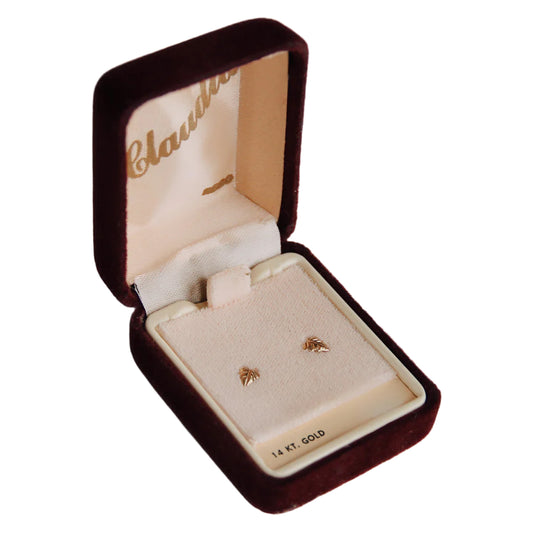 "Claudia" aukso auskarai