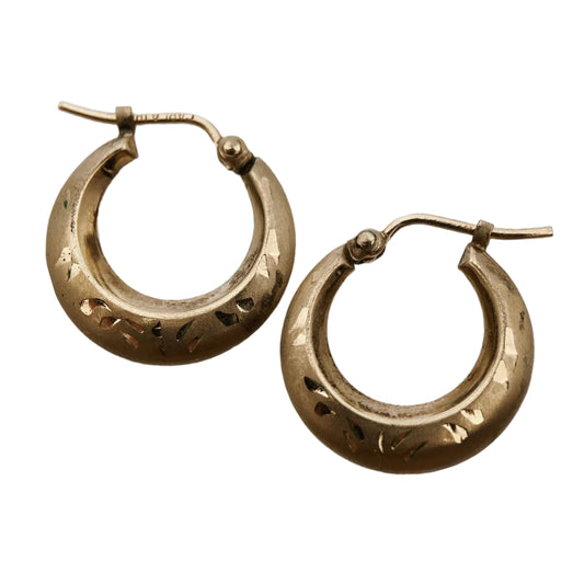 “Carla” aukso auskarai