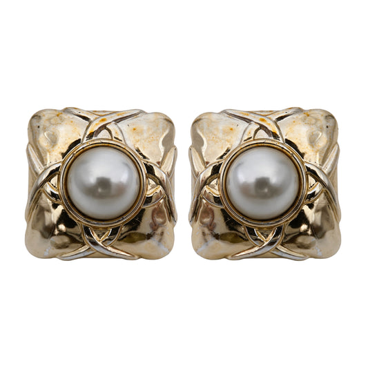 Vintažo auskarai klipsai