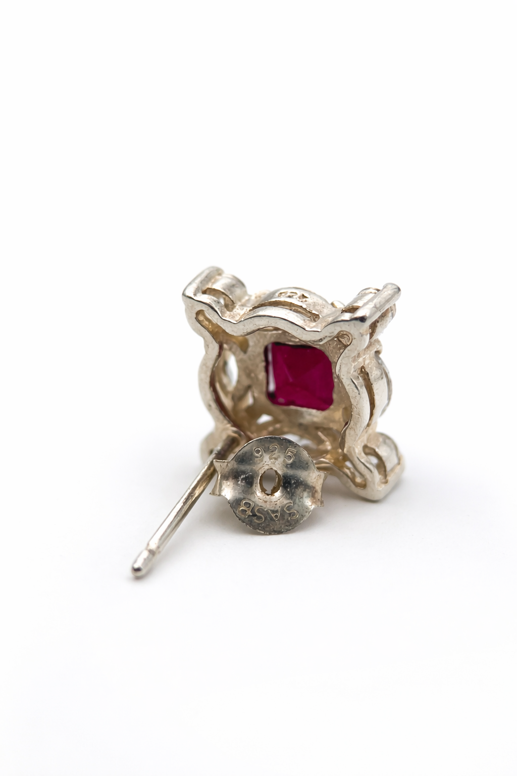 “JG” sidabro auskarai