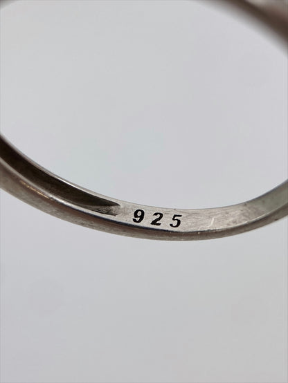 “JTW” sidabro žiedas