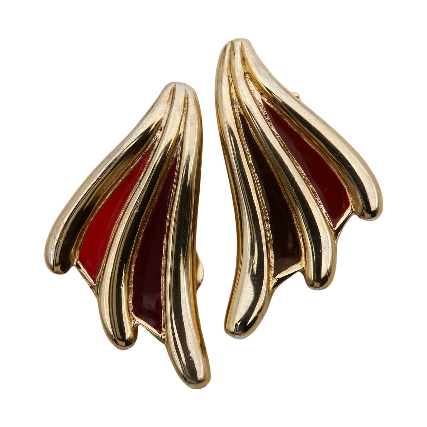 Vintažo auskarai klipsai