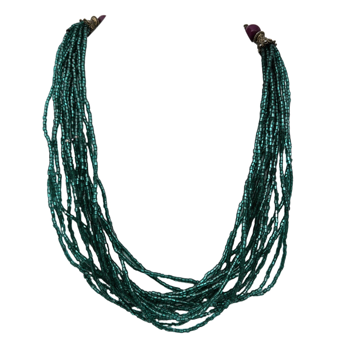 Stiklo karoliukų vėrinys