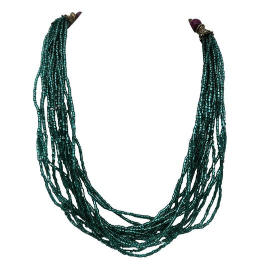 Stiklo karoliukų vėrinys