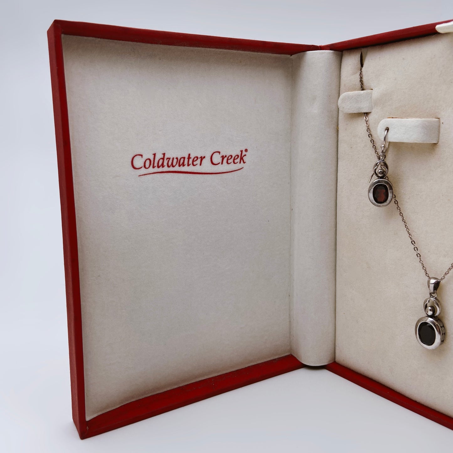 “Coldwater Creek” sidabro vėrinys ir auskarai