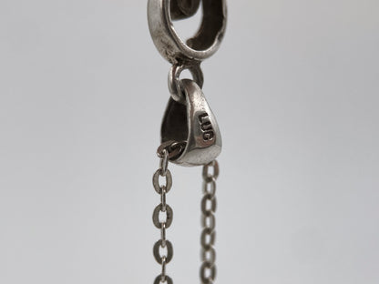 “LUC” sidabro vėrinys ir auskarai