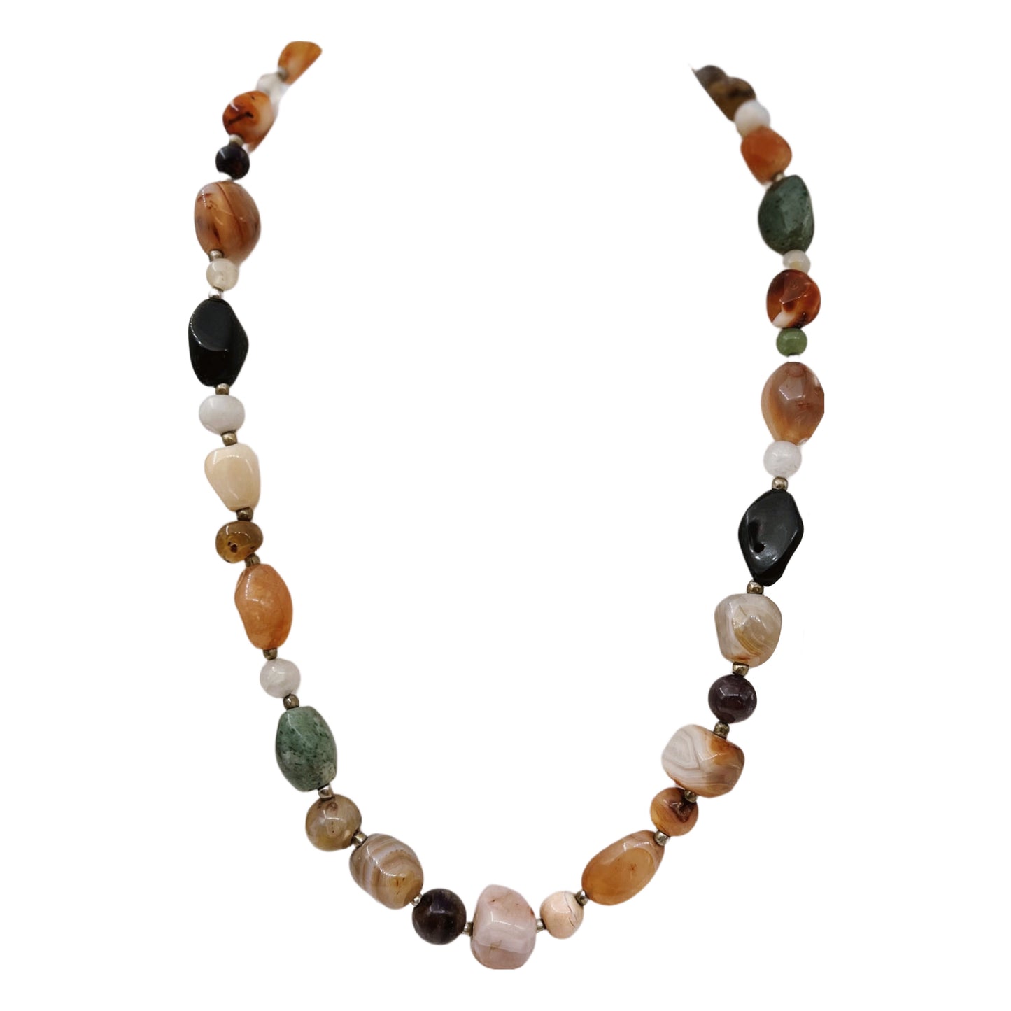 Karneolio, agato ir aventūrino vėrinys