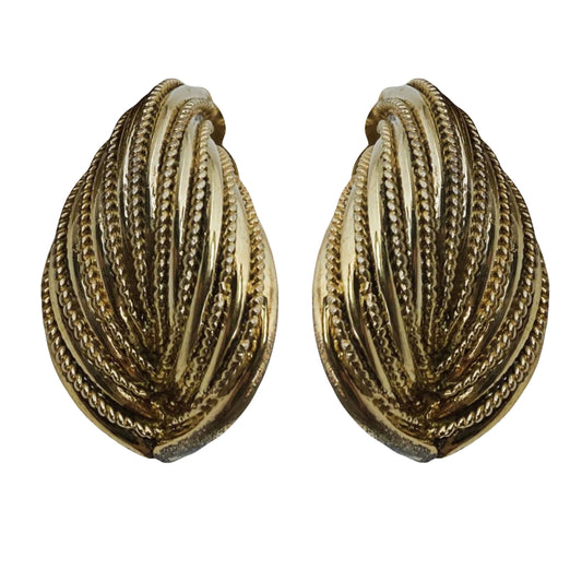 Vintage clip-on earrings