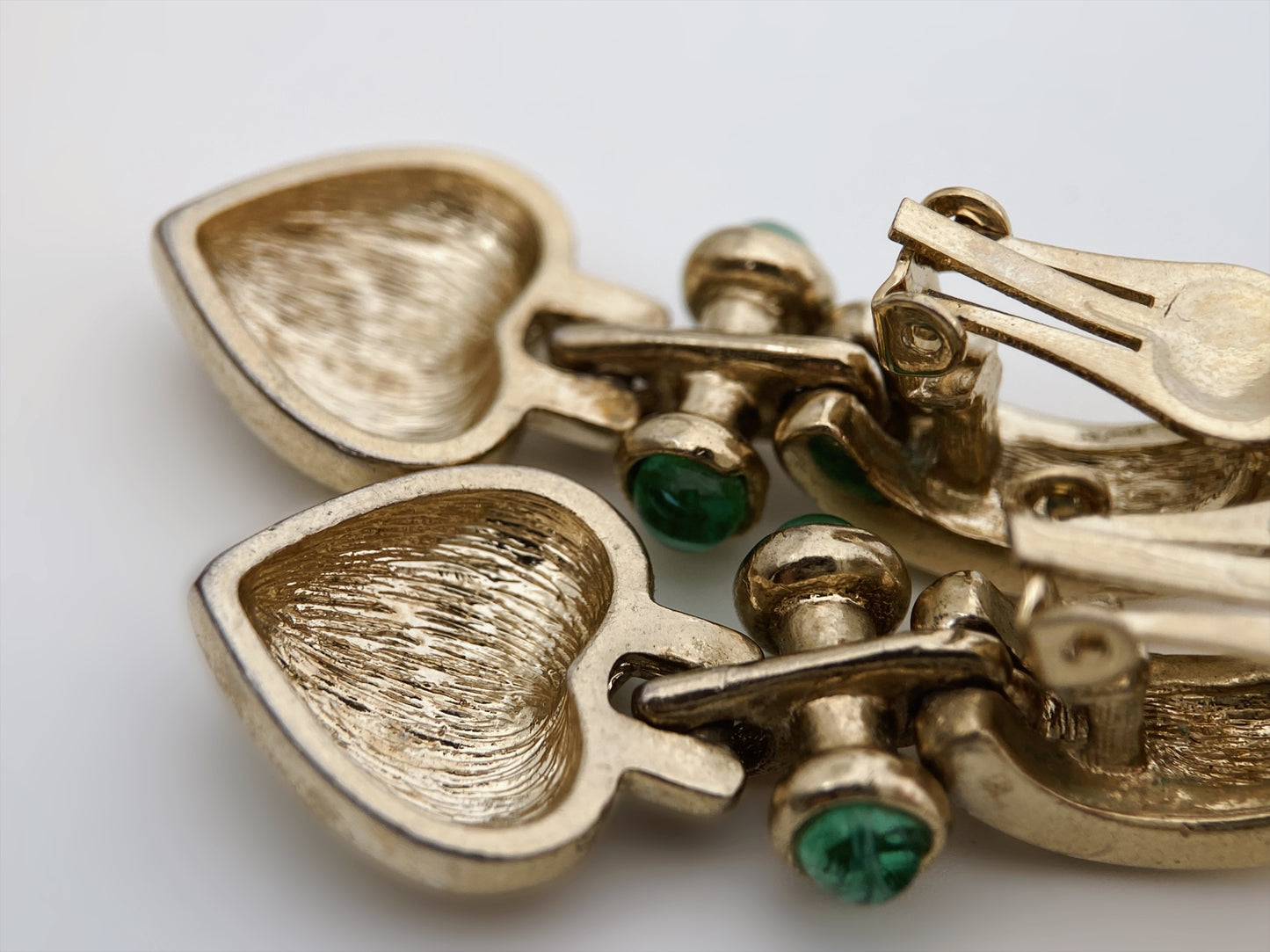 Vintažo auskarai klipsai