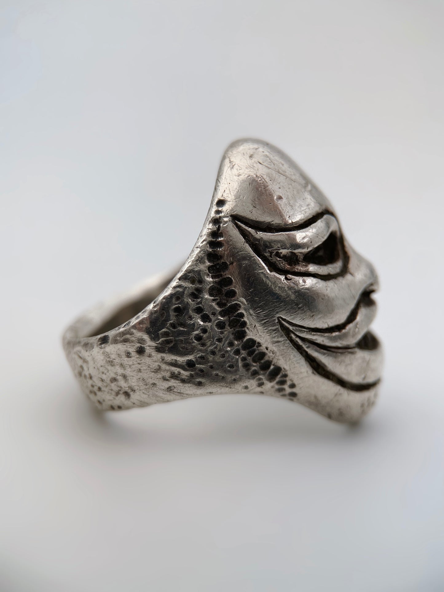 Skandinaviškas sidabro žiedas