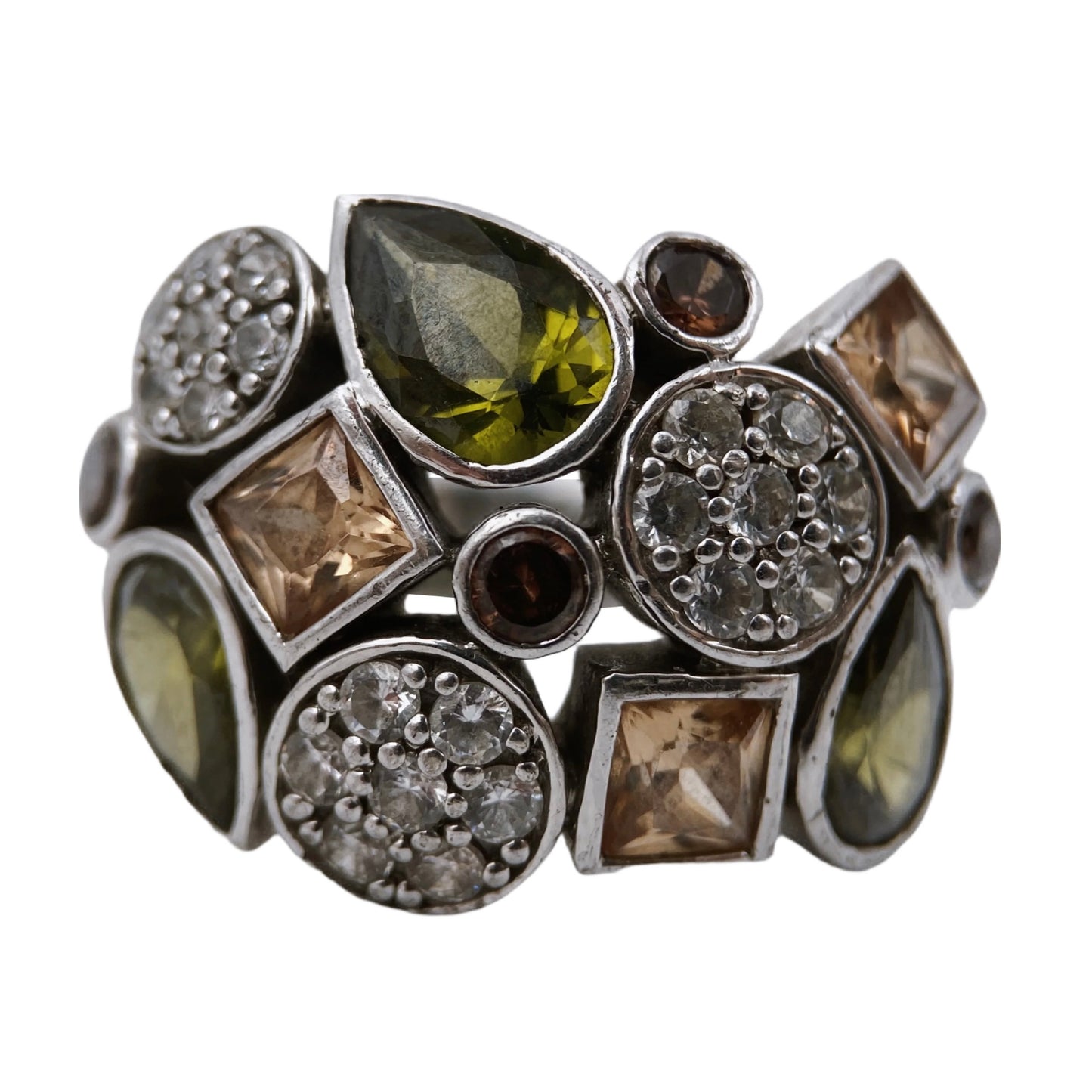 “Ti Sento” silver ring