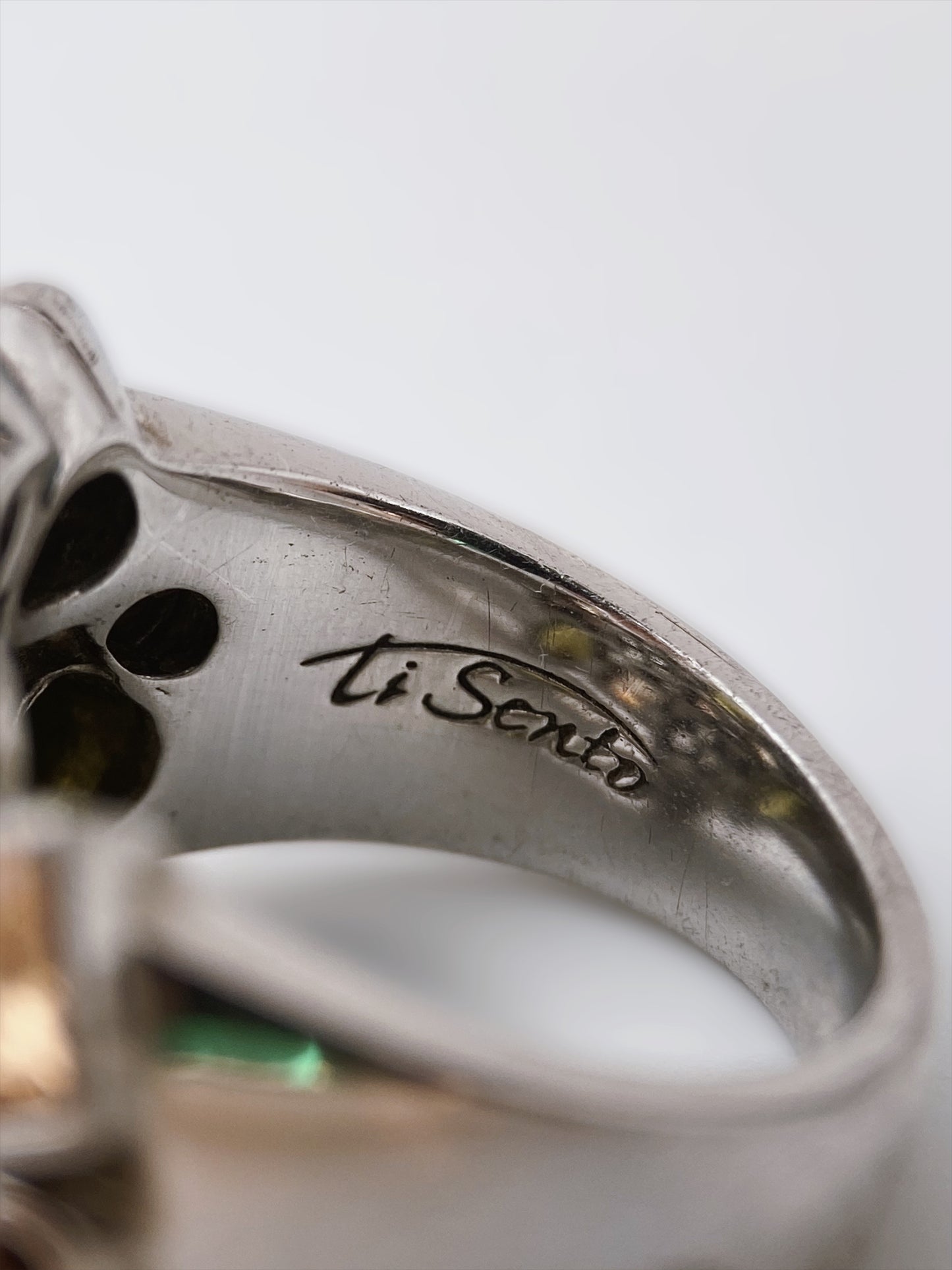 “Ti Sento” sidabro žiedas