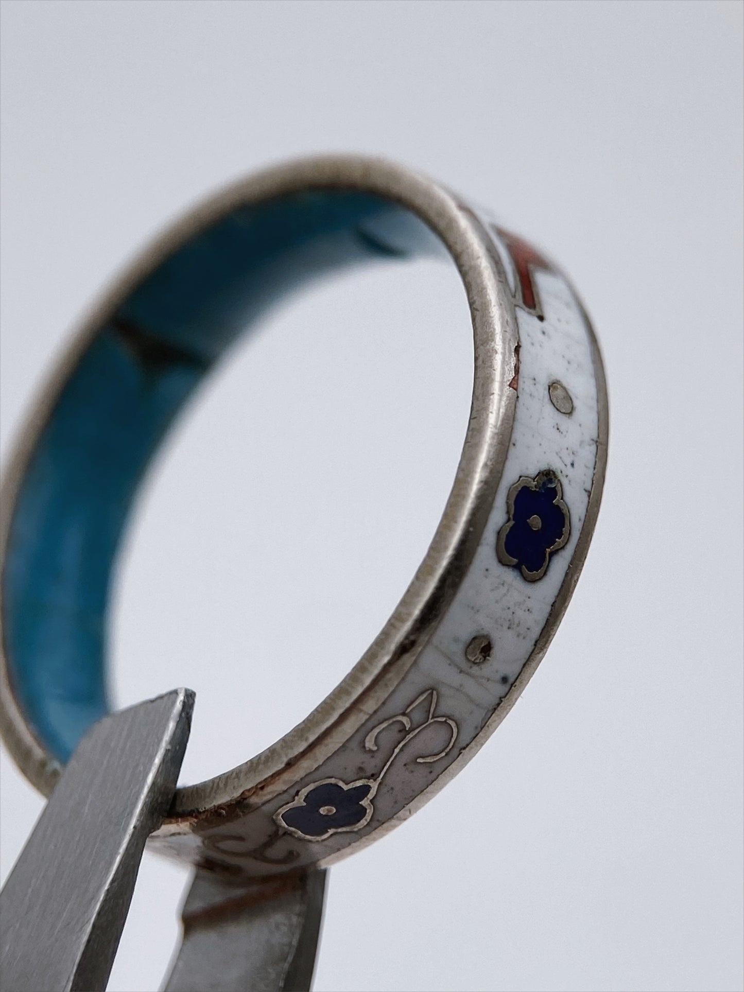 Žiedas su cloisonné emale