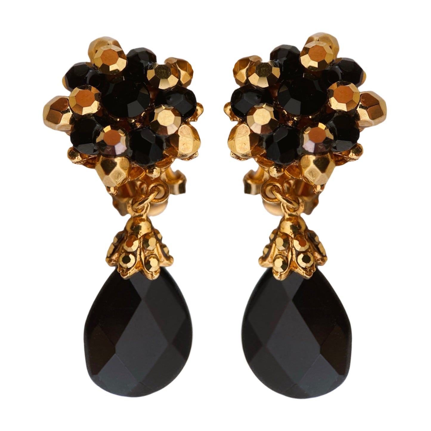 “José &amp; Maria Barrera” clip-on earrings