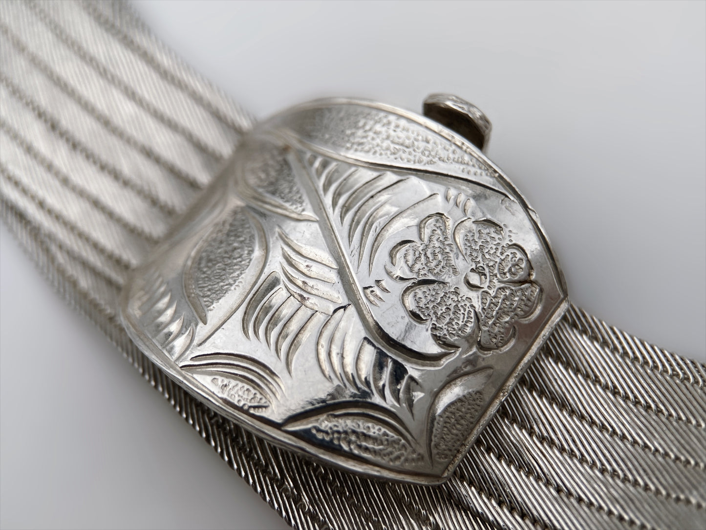 Antikvarinis sidabro papuošalų komplektas