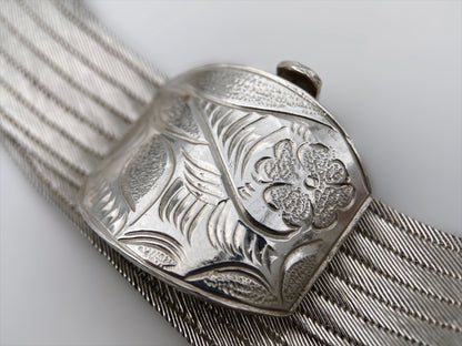 Antikvarinis sidabro papuošalų komplektas