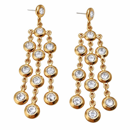 “St. John” earrings
