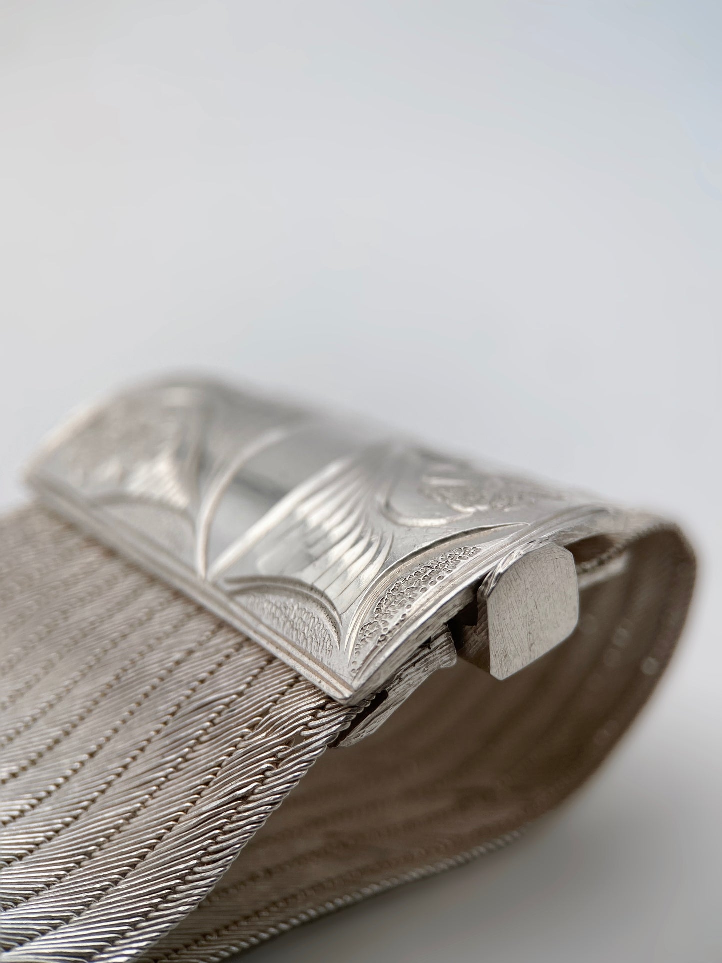 Antikvarinis sidabro papuošalų komplektas