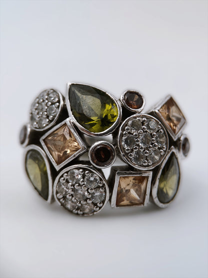 “Ti Sento” sidabro žiedas