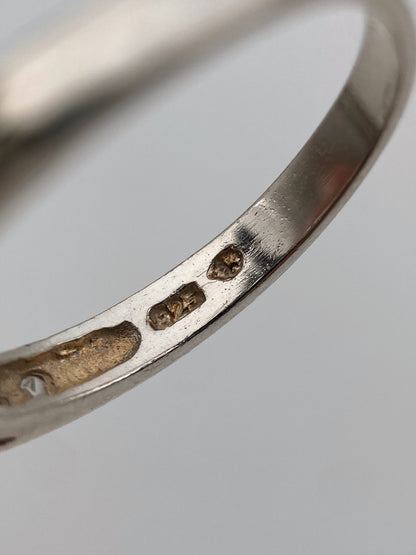 Sidabro žiedas su spineliu ir cirkoniais