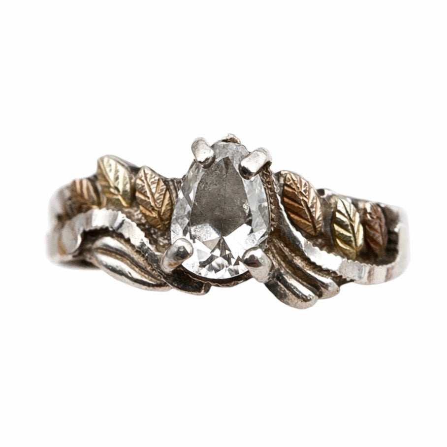 Coleman gold and silver ring