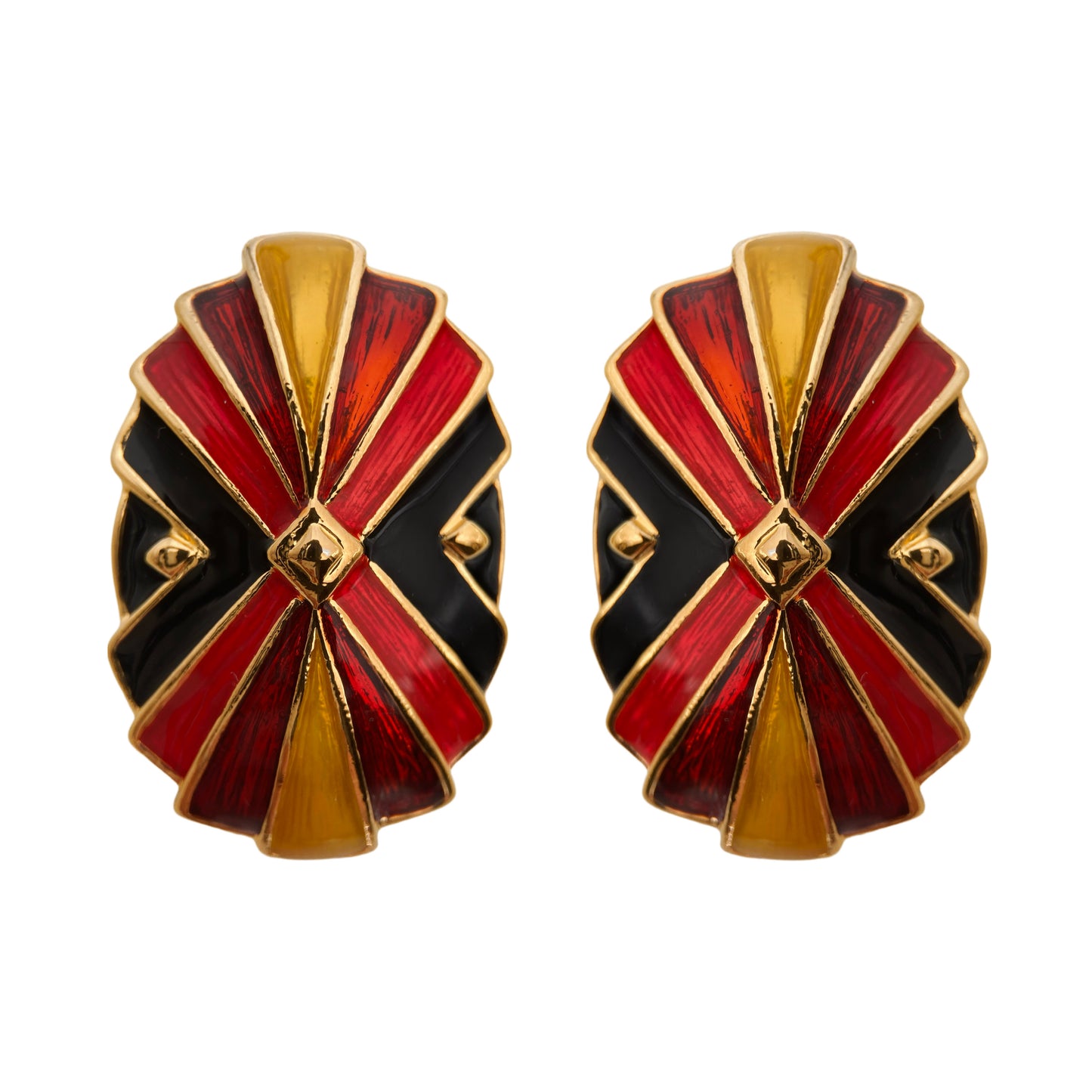 “Bob Mackie” auskarai klipsai