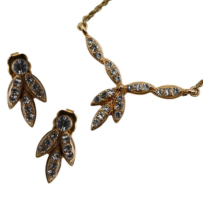 Avon necklace and earrings