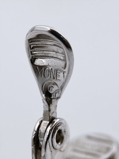 “Monet” auskarai klipsai