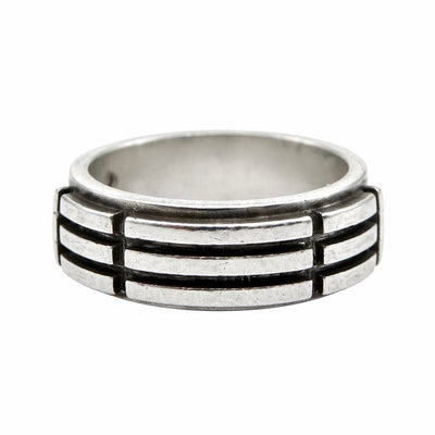 Vyriškas “SP” sidabro žiedas