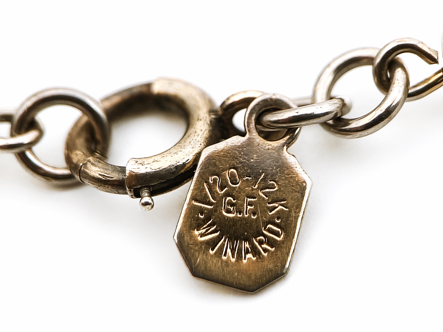 Retro “Winard” gold-plated bracelet