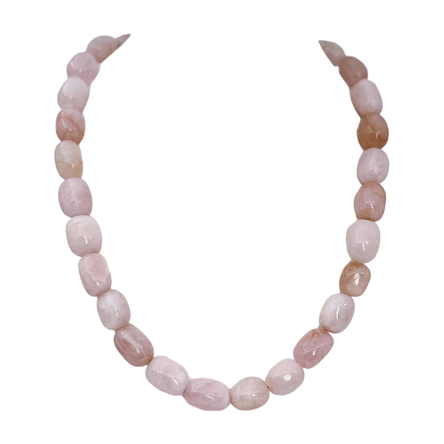 Rožinio kvarco vėrinys