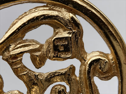 “Yves Saint Laurent” auskarai klipsai