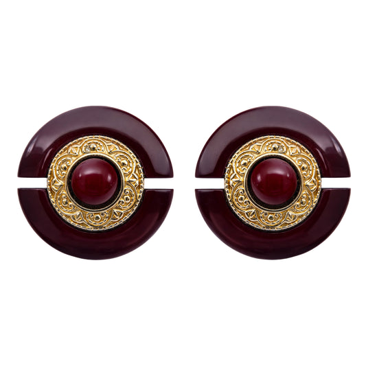 Vintažiniai auskarai klipsai