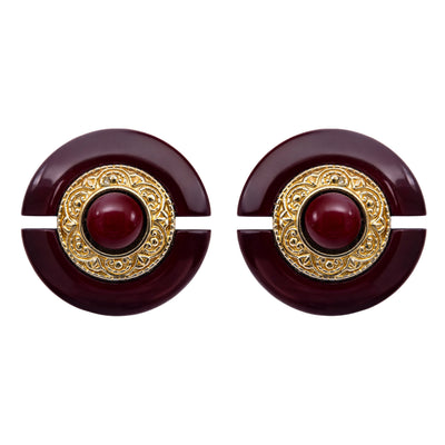 Vintažiniai auskarai klipsai