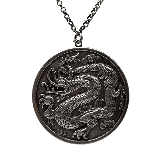 “Reed & Barton“ sidabro medalionas / veidrodėlis