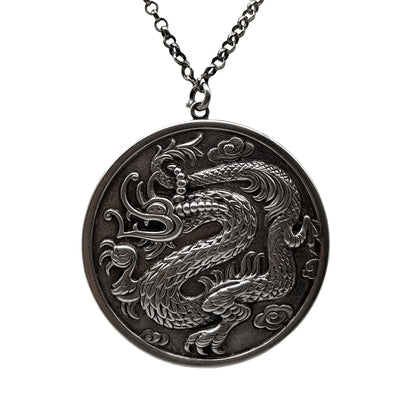 “Reed & Barton“ sidabro medalionas / veidrodėlis