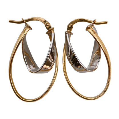 “Ralph Lauren” sidabro ir aukso auskarai