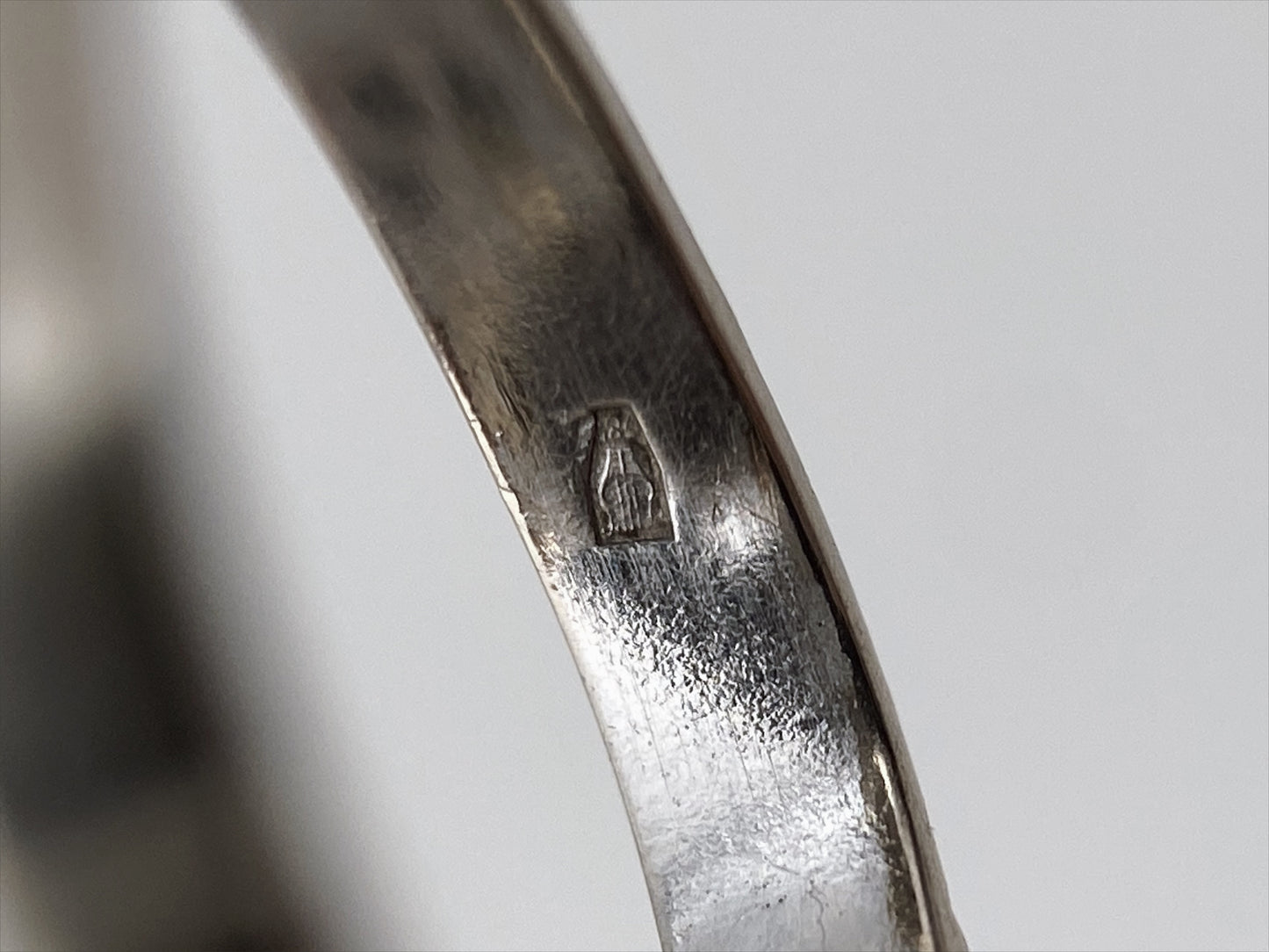 Retro sidabro žiedas