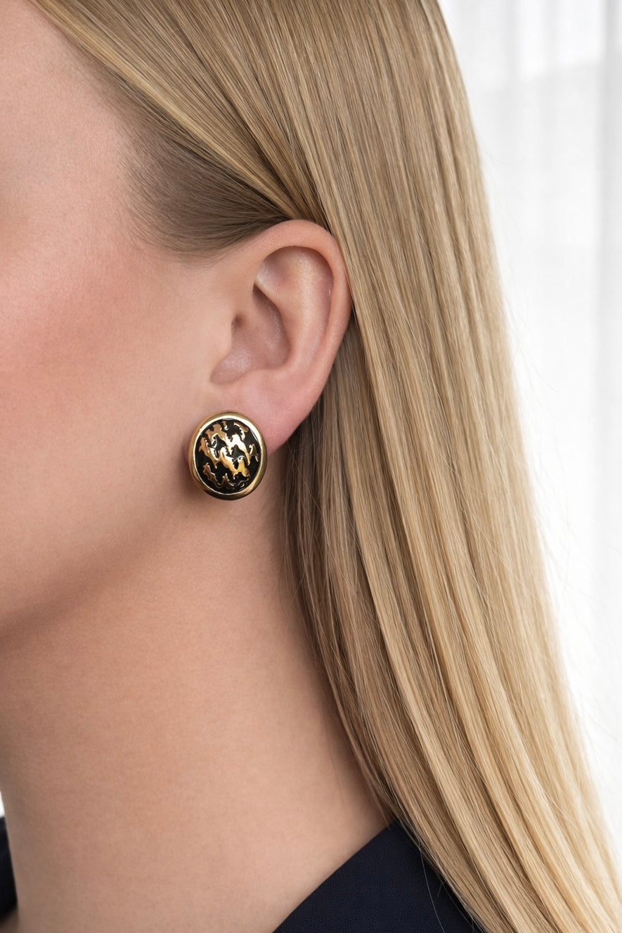 Christian Dior clip-on earrings