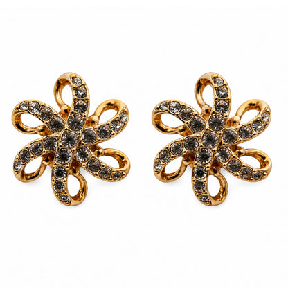Swarovski clip earrings