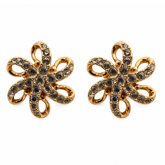 Swarovski clip earrings