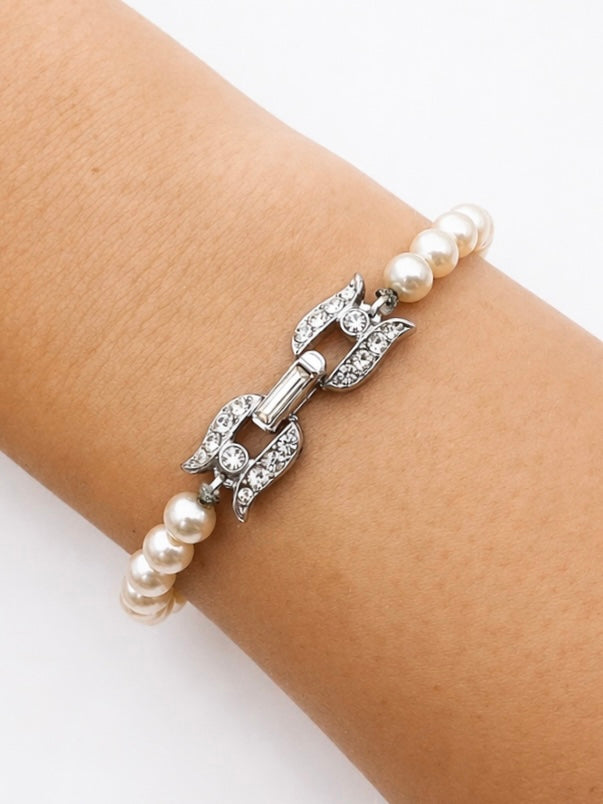 Retro style “Crown Trifari” bracelet