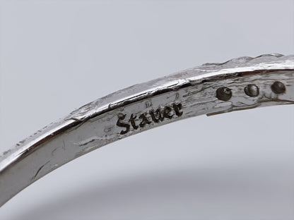 “Stauer” sidabro žiedas