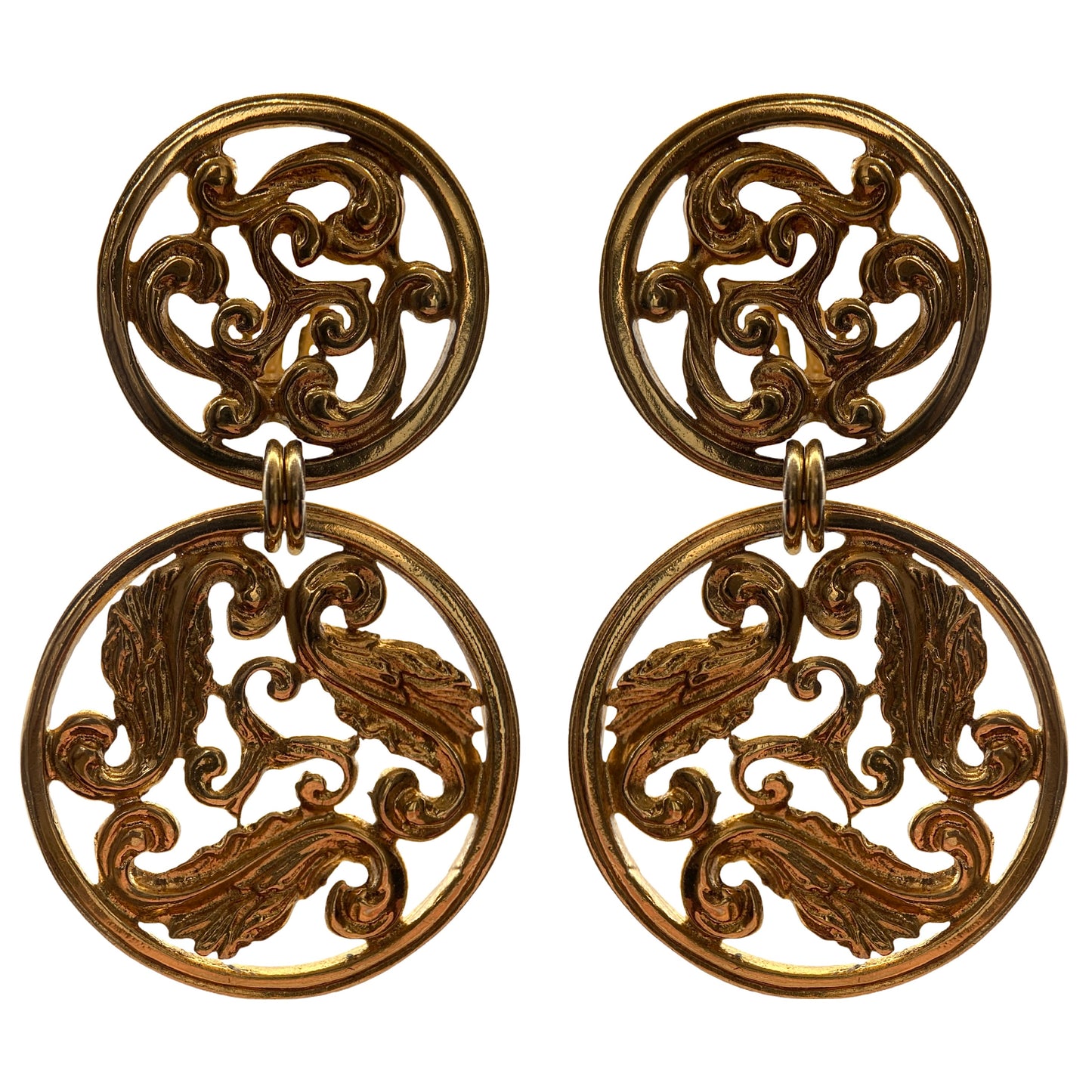 “Yves Saint Laurent” auskarai klipsai