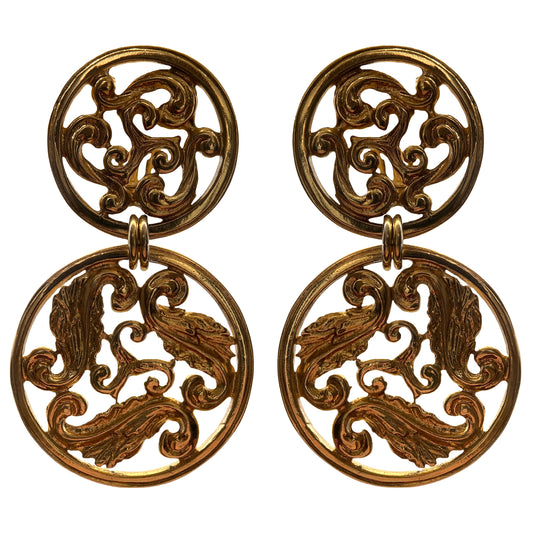 “Yves Saint Laurent” auskarai klipsai