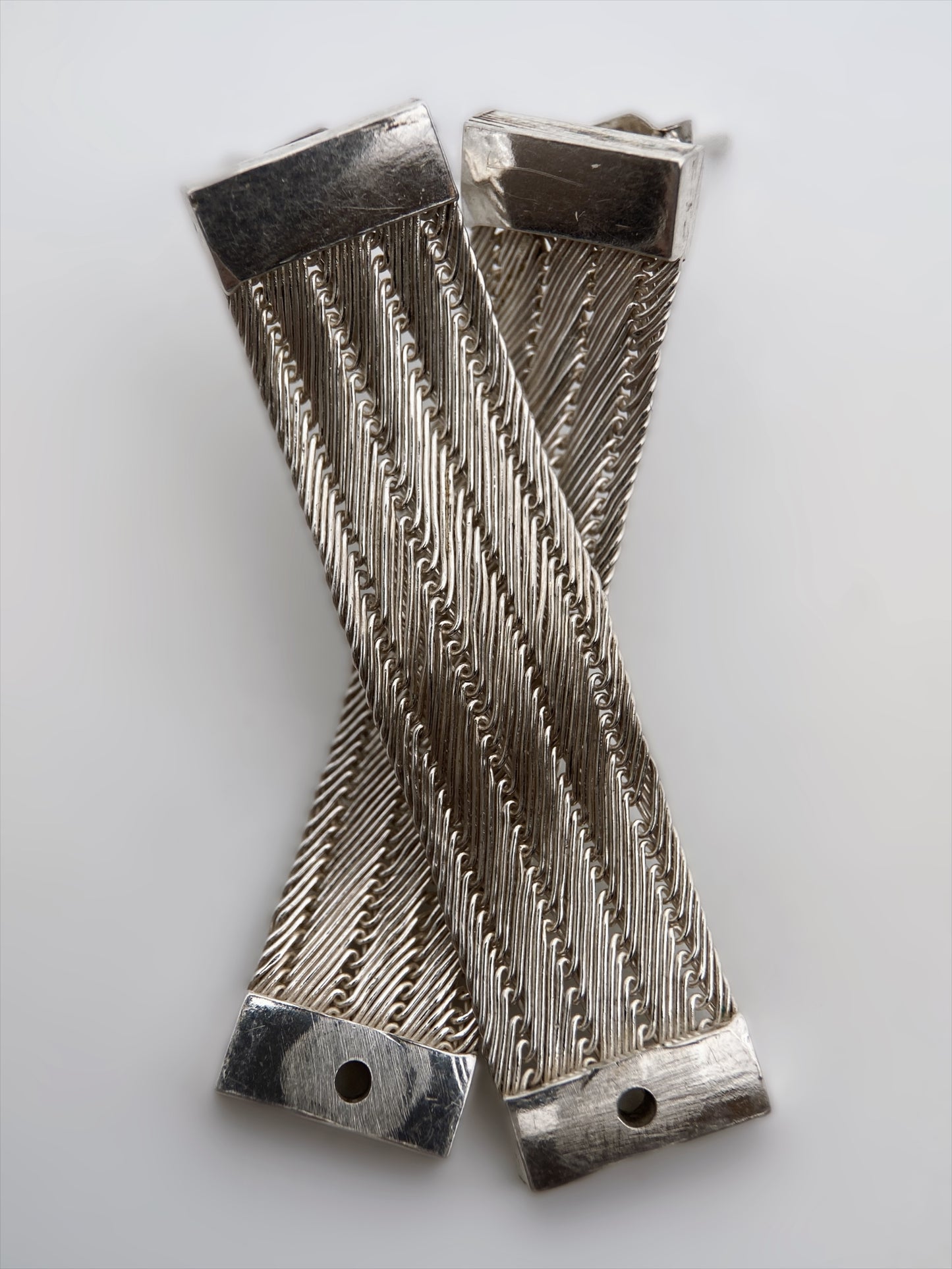 Antikvarinis sidabro papuošalų komplektas