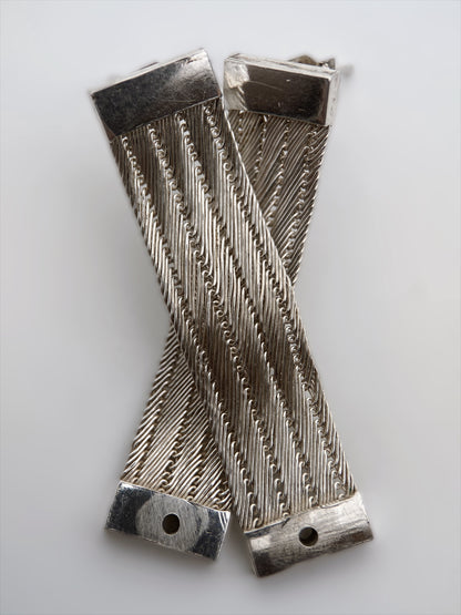 Antikvarinis sidabro papuošalų komplektas