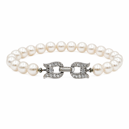Retro style “Crown Trifari” bracelet